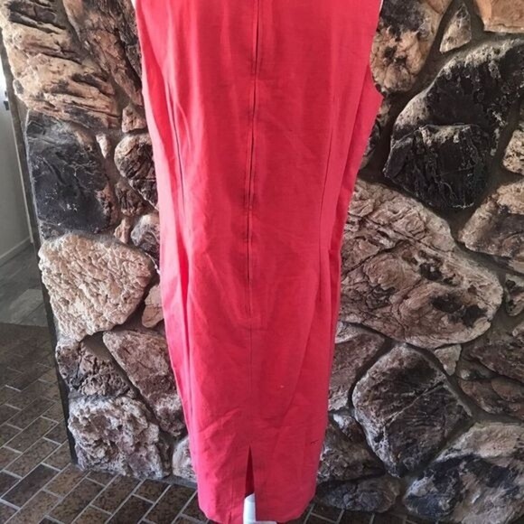 Vintage Sag Harbor Coral Dress w Jacket Size 12 - Picture 4 of 4
